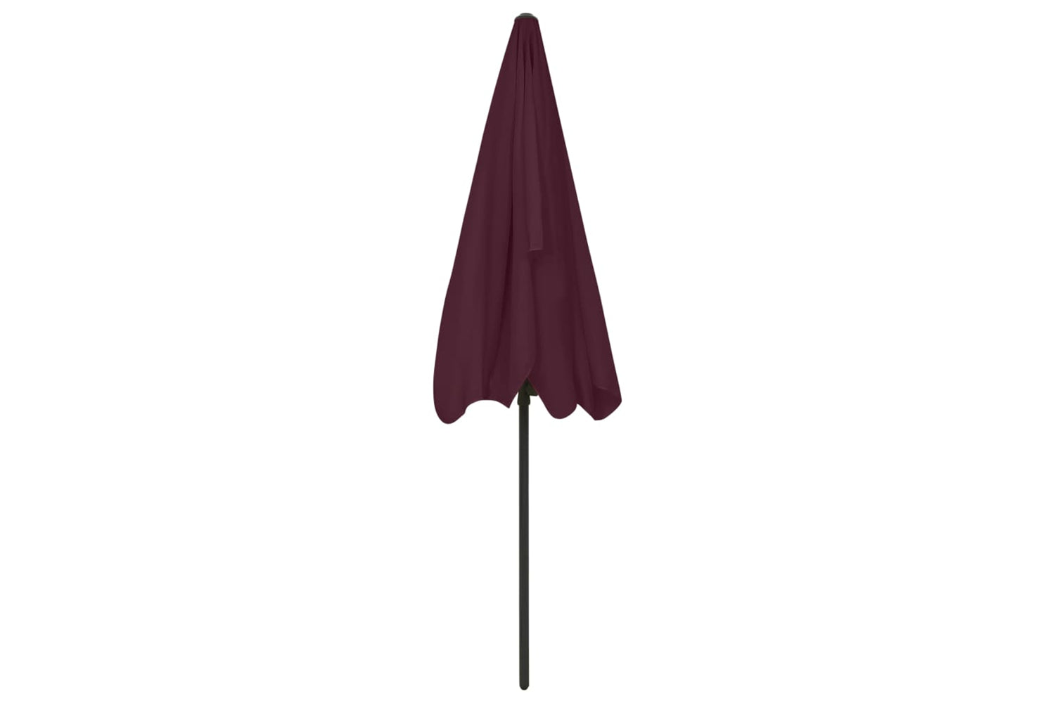vidaXL 314731 Beach Umbrella Bordeaux Red 200x125cm-5
