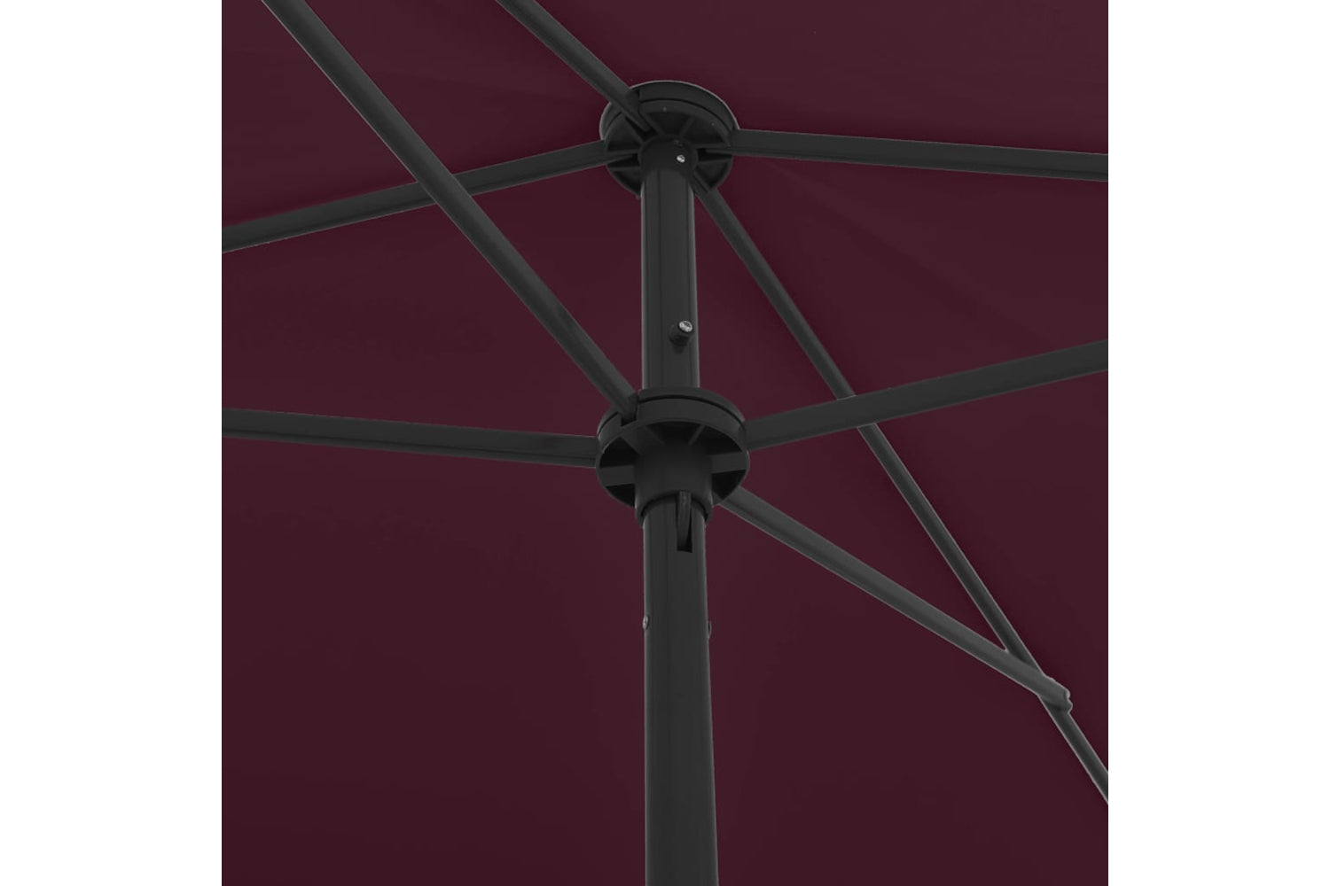 vidaXL 314731 Beach Umbrella Bordeaux Red 200x125cm-6