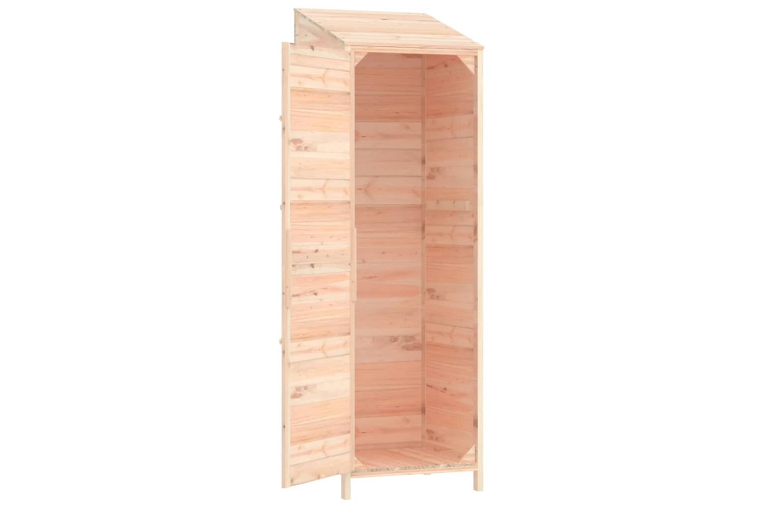 vidaXL 152186 Garden Shed 55x52x174.5cm Solid Wood Fir-6