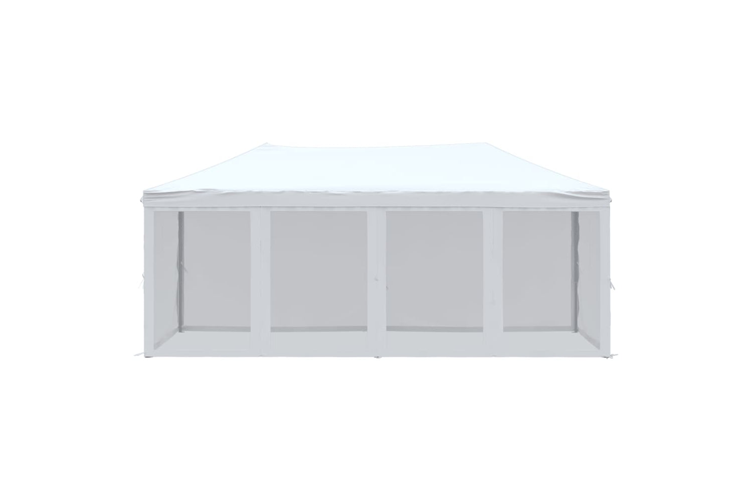 Vidaxl 93552 Folding Party Tent With Sidewalls White 3x6 M-2
