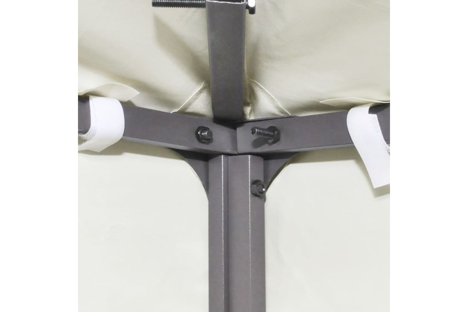 Vidaxl Gazebo Cover Canopy Replacement 310 G / M2 Cream White 3 X 3 M-3