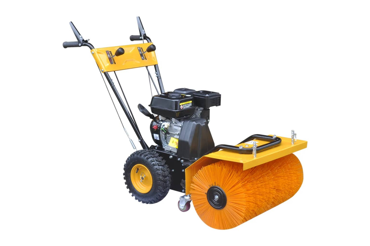 Vidaxl 141978 Multifunctional Petrol-powered Snow Plough/sweeper Set 6.5hp-3