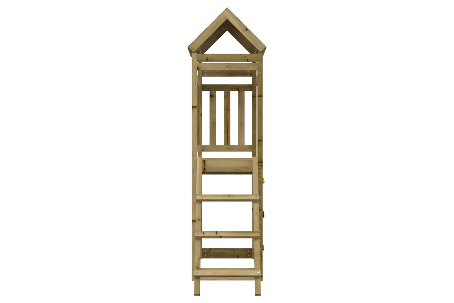 Vidaxl Outdoor Playset 52.5x110.5x214 Cm Impregnated Wood Pine-6