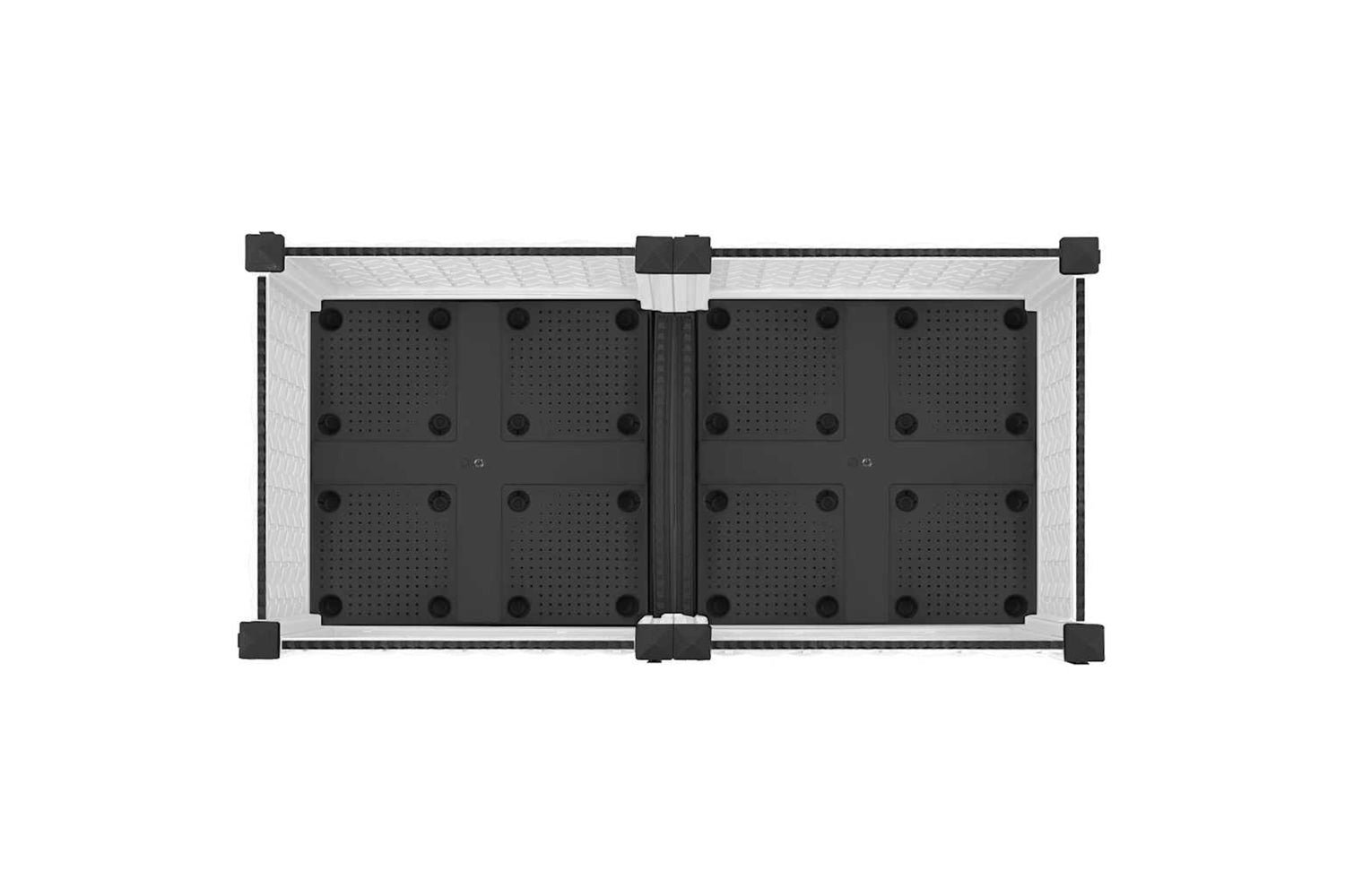 vidaXL Raised Bed 80x40x23cm Polypropylene-6