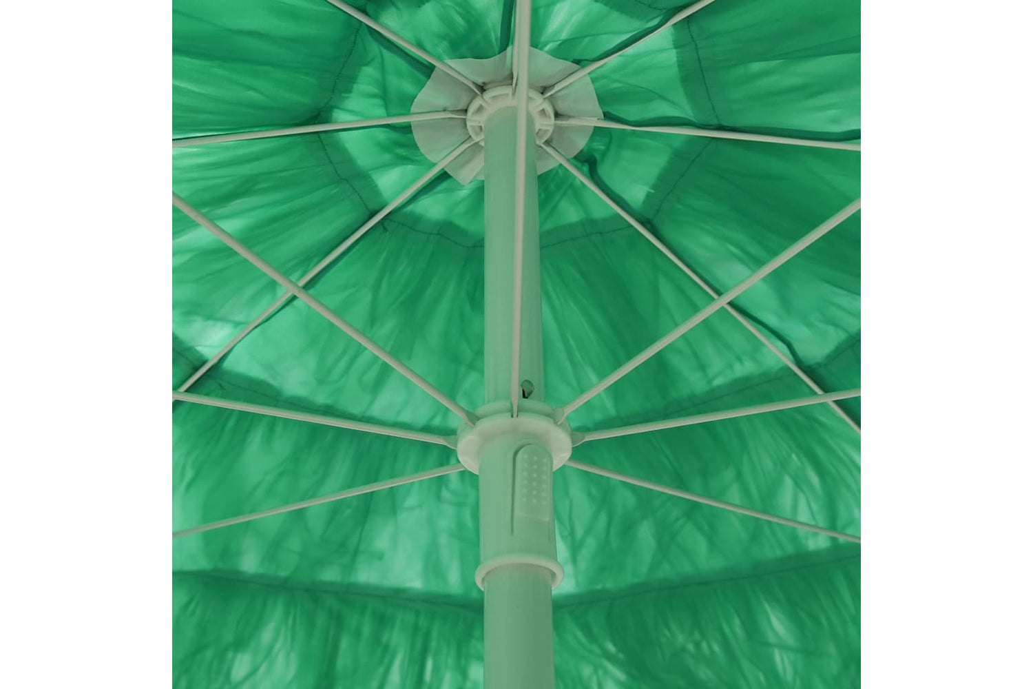 vidaXL 314699 Hawaii Beach Umbrella Green 300cm-6