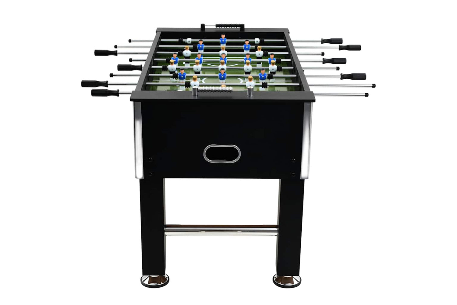 Vidaxl Football Table Steel 60 Kg 140x74.5x87.5 Cm Black-3