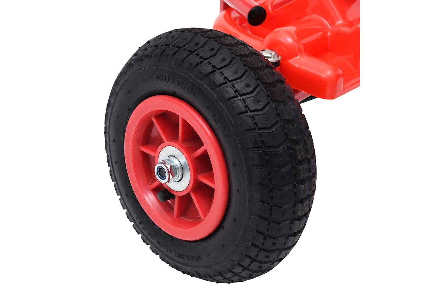 Vidaxl Pedal Go-kart With Pneumatic Tyres | Red-6