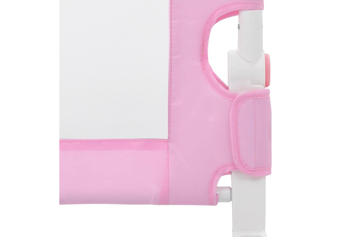 Vidaxl Toddler Safety Bed Rail Pink 180x42 Cm Polyester-4