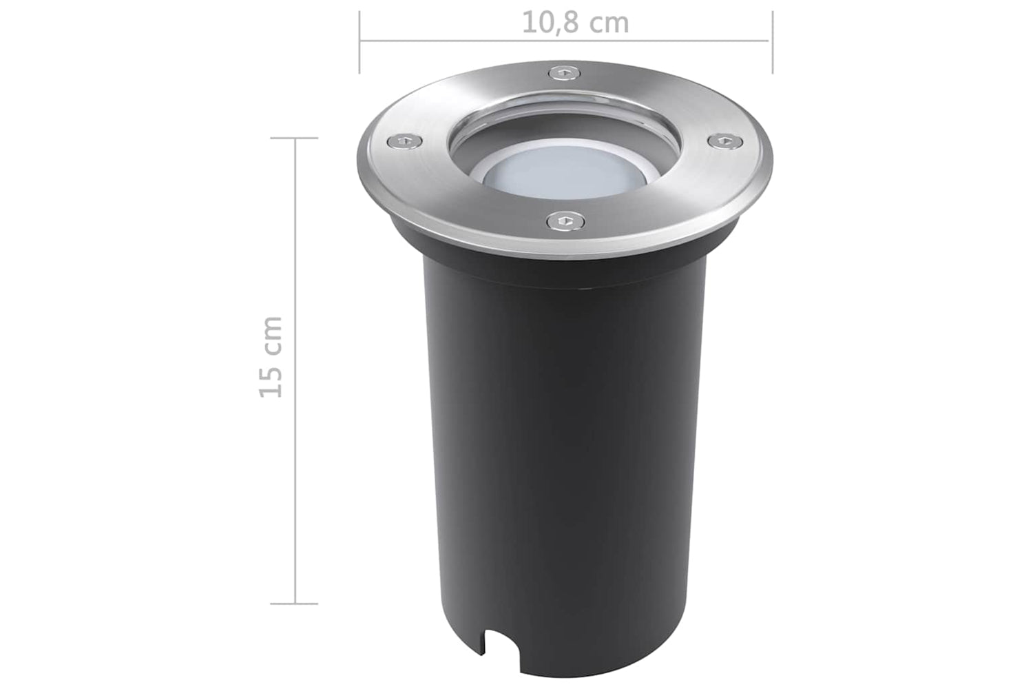 Vidaxl 42412 Outdoor Led Ground Lights 3 Pcs Round-8