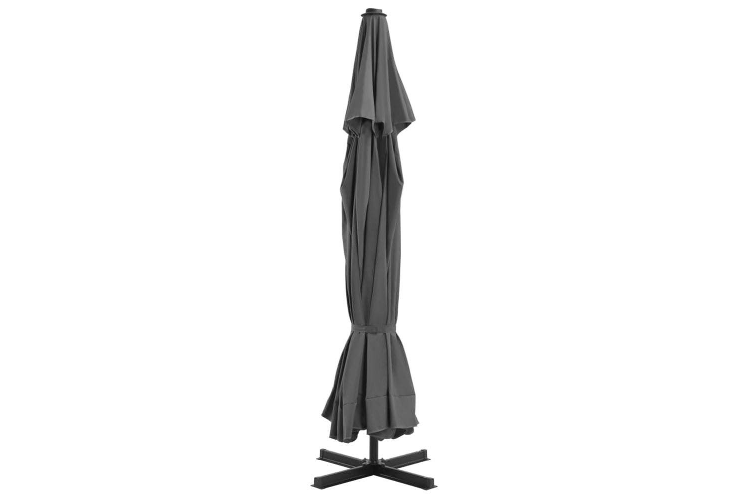 vidaXL 44474 Outdoor Parasol With Aluminium Pole 500cm Anthracite-3