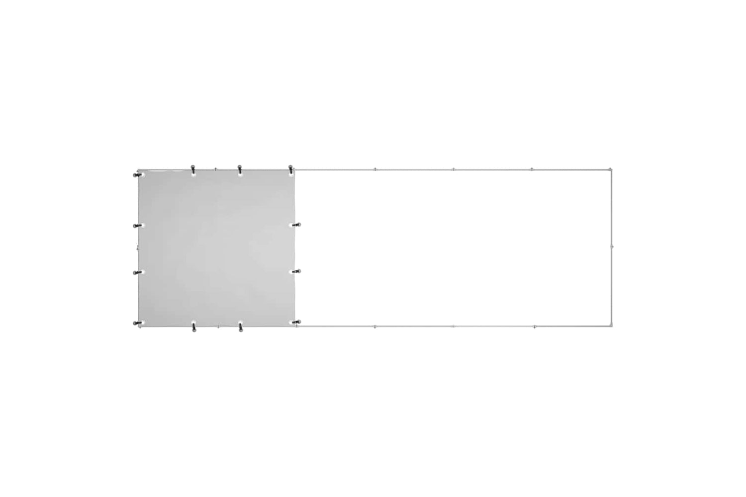 Vidaxl Dog Kennel Silver 330x110x110 Cm Steel-5