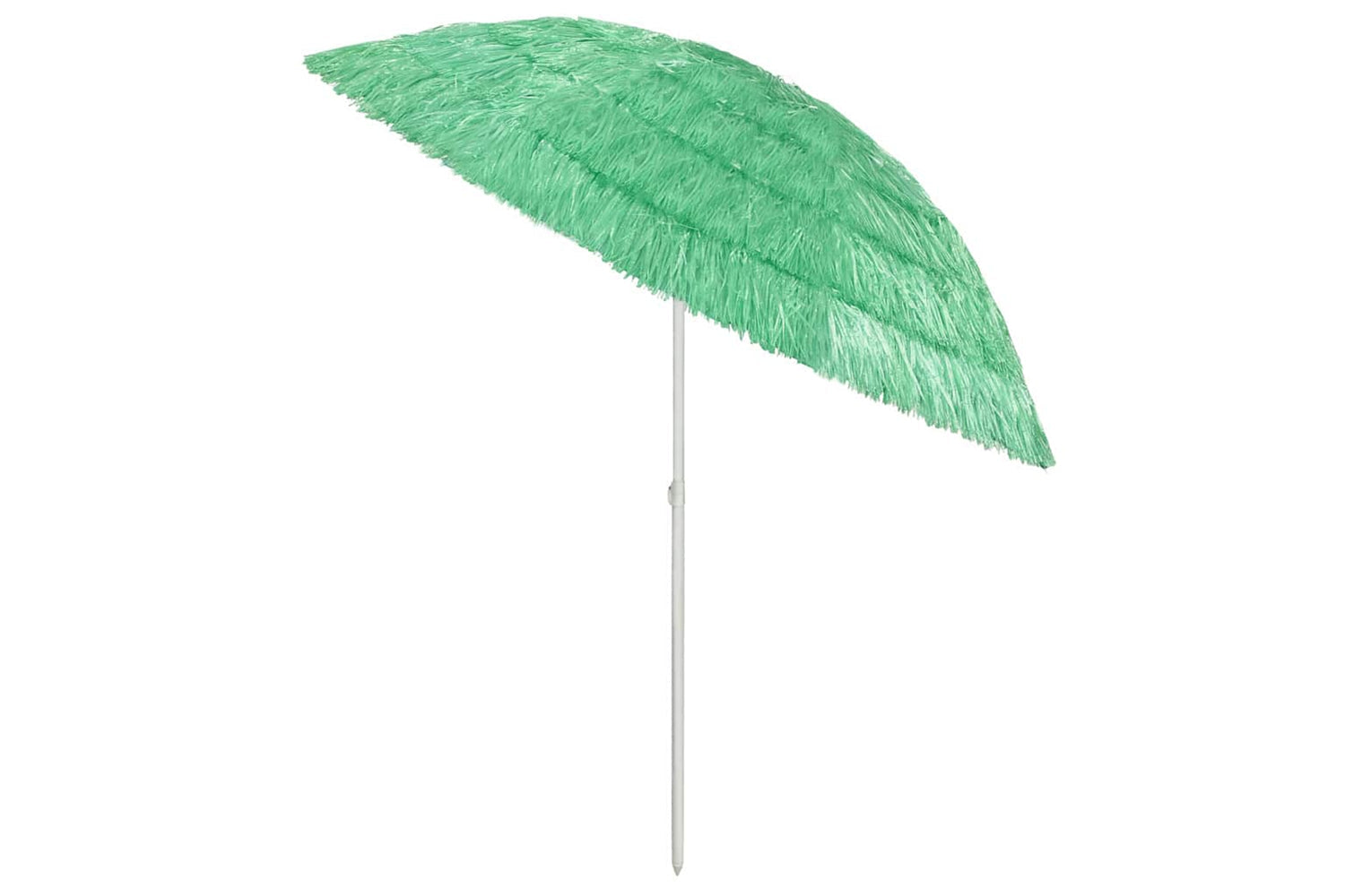 vidaXL 314698 Hawaii Beach Umbrella Green 240cm-4