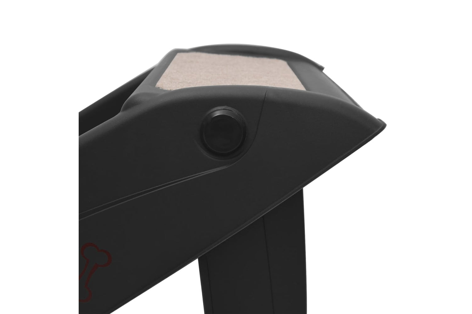 vidaXL 170985 Folding Dog Stairs Black 62x40x49.5cm-7