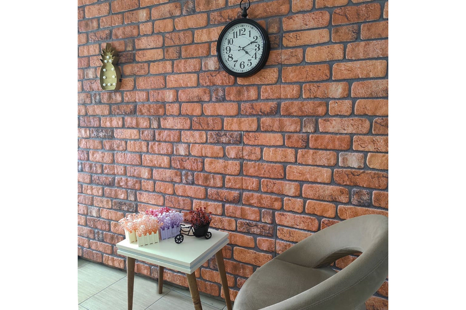 Vidaxl 149580 3d Wall Panels With Terracotta Brick Design 10 Pcs Eps-4