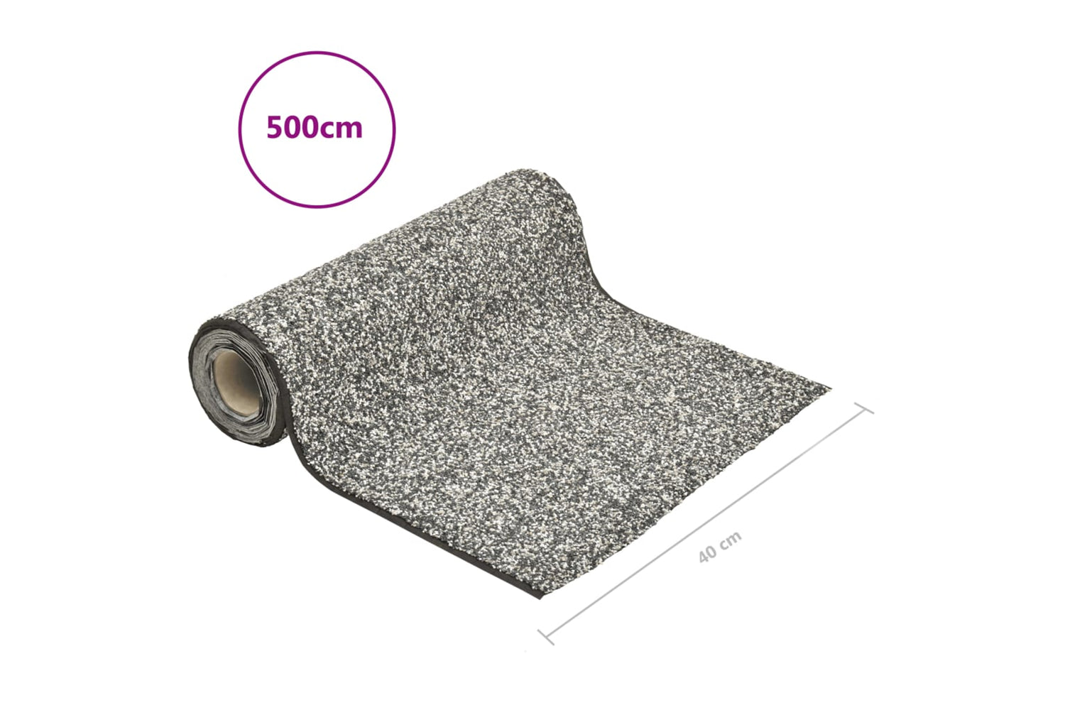 vidaXL 149527 Stone Liner Grey 500x40cm-6