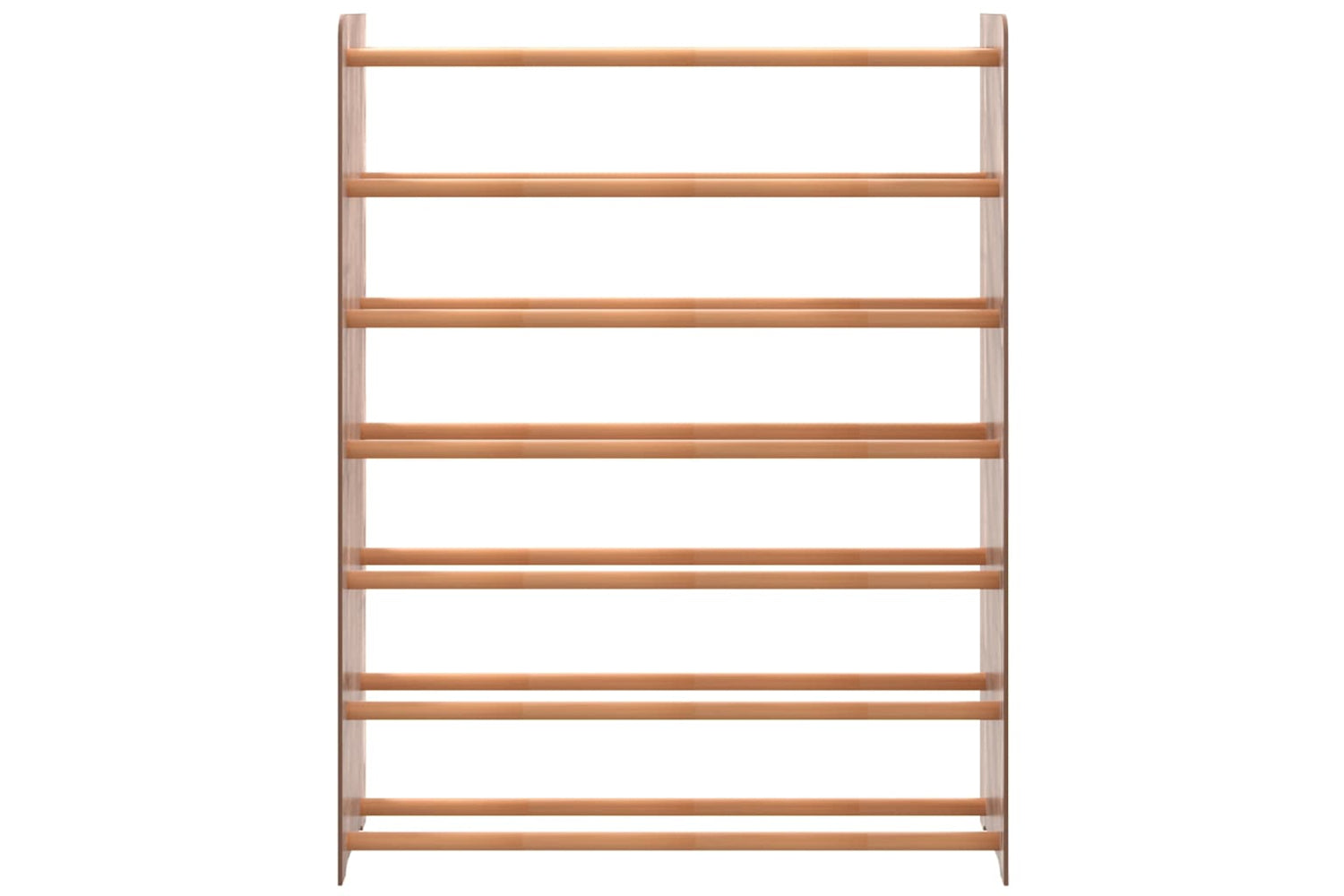 vidaXL 327350 Shoe Rack Brown 90x24x117cm Engineered Wood-2