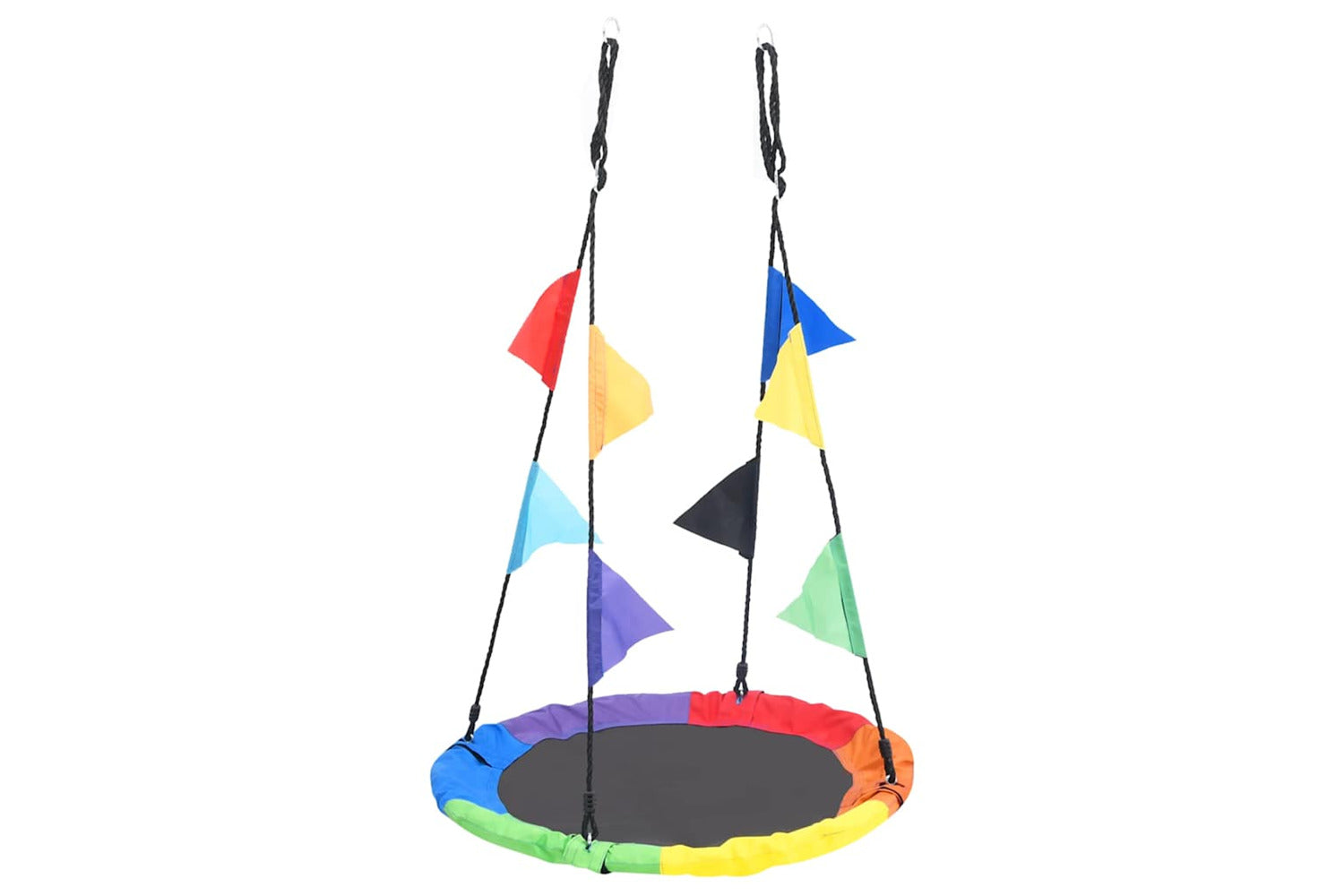 Vidaxl Rainbow Swing With Flags 100 Cm-3