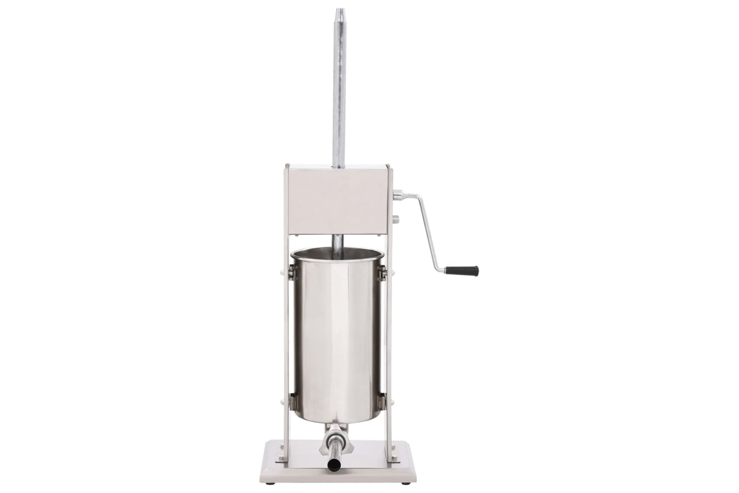 Vidaxl 50965 Manual Sausage Stuffer Silver 15 L Stainless Steel-2