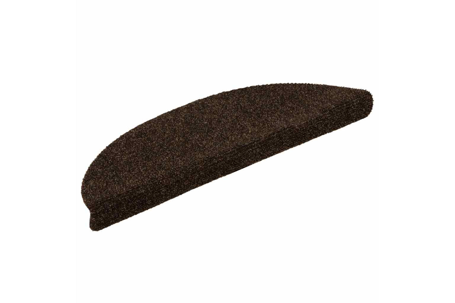 vidaXL 149689 Self-adhesive Stair Mats 10 Pcs Brown 56x17x3cm Needle Punch-2