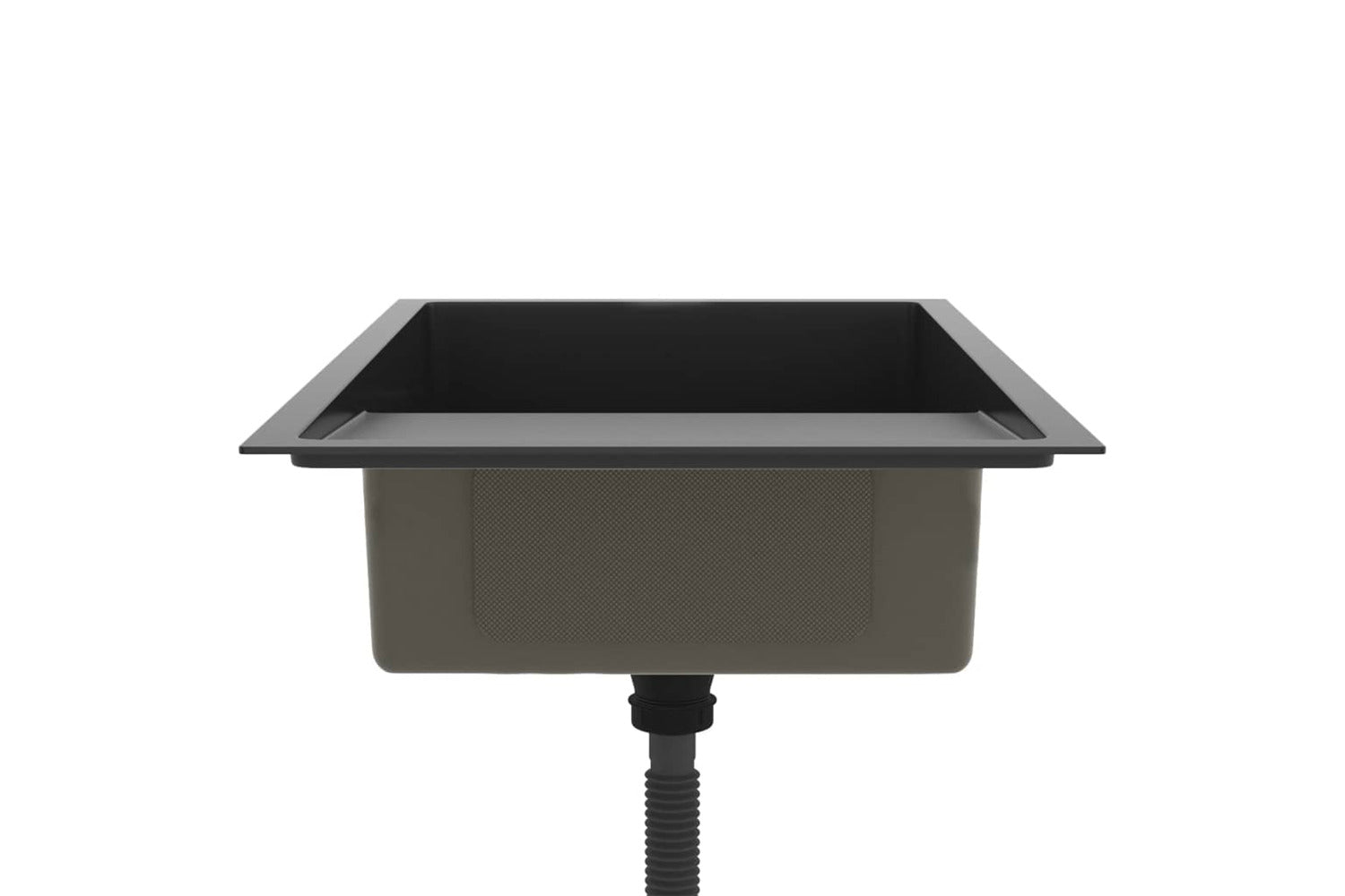 Vidaxl 51521 Handmade Kitchen Sink Black Stainless Steel-3
