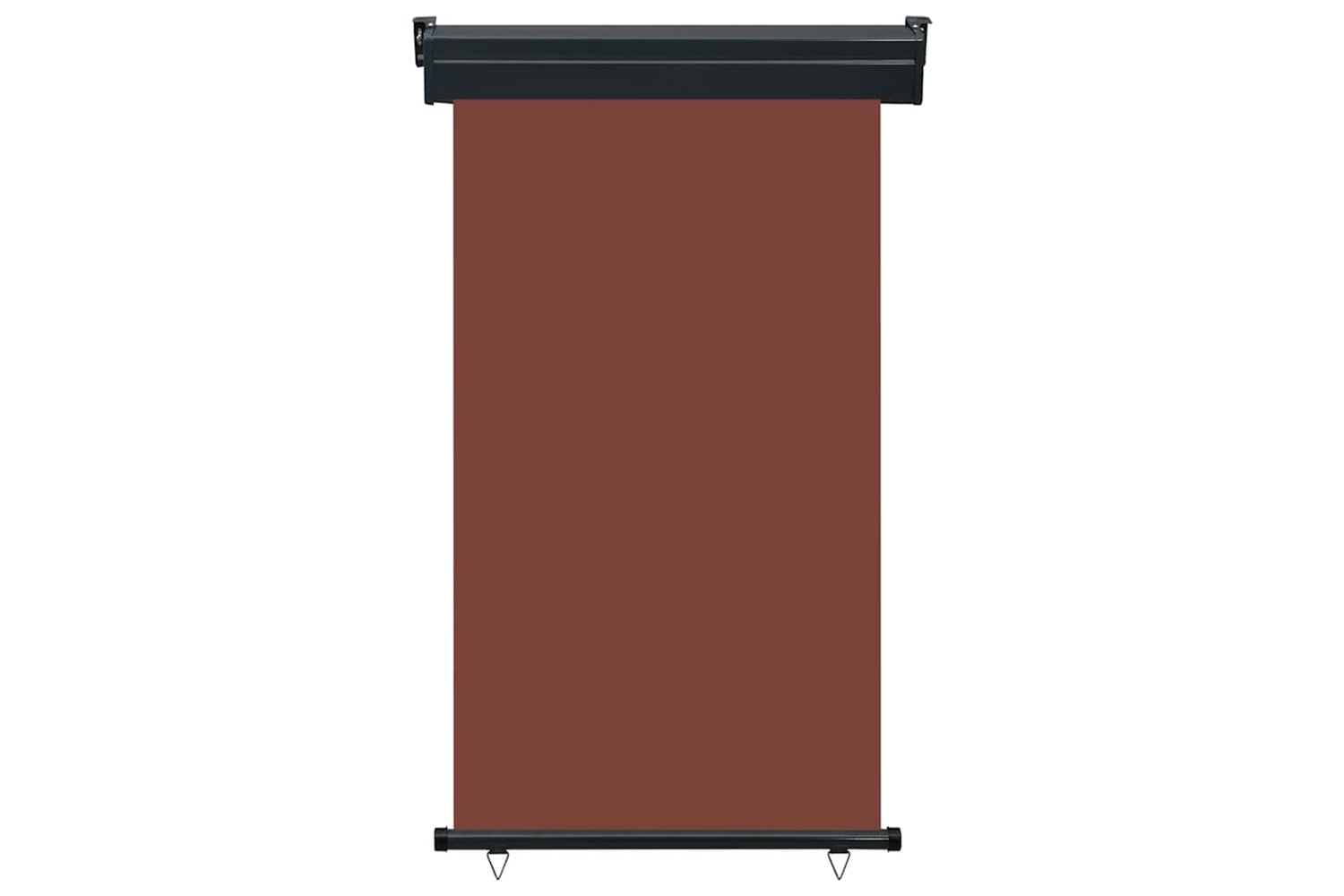 vidaXL Balcony Side Awning 105x250cm Brown-2