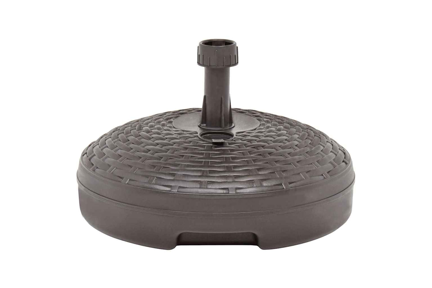 Vidaxl 48770 Umbrella Base Sand/water Filled 20 L Brown Plastic Rattan-2
