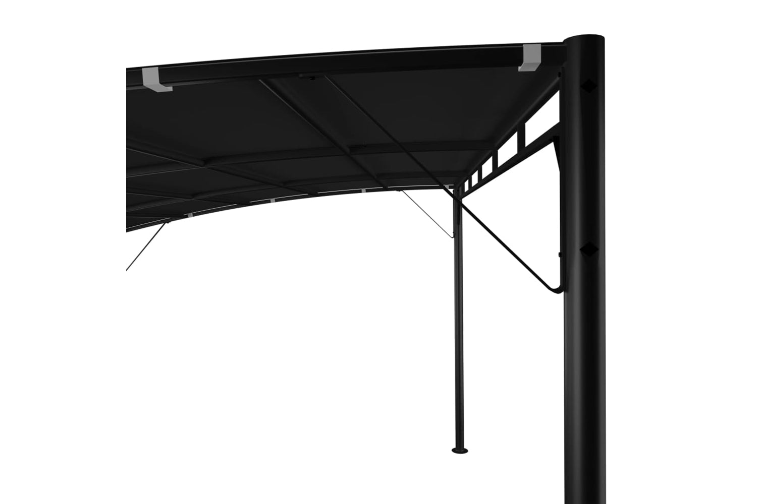 Vidaxl 47979 Garden Sunshade Awning 4x3x2.55 M Anthracite-5