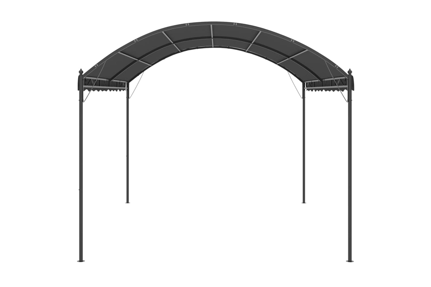 Vidaxl 47949 Sunshade Awning 3x4 M Anthracite-2