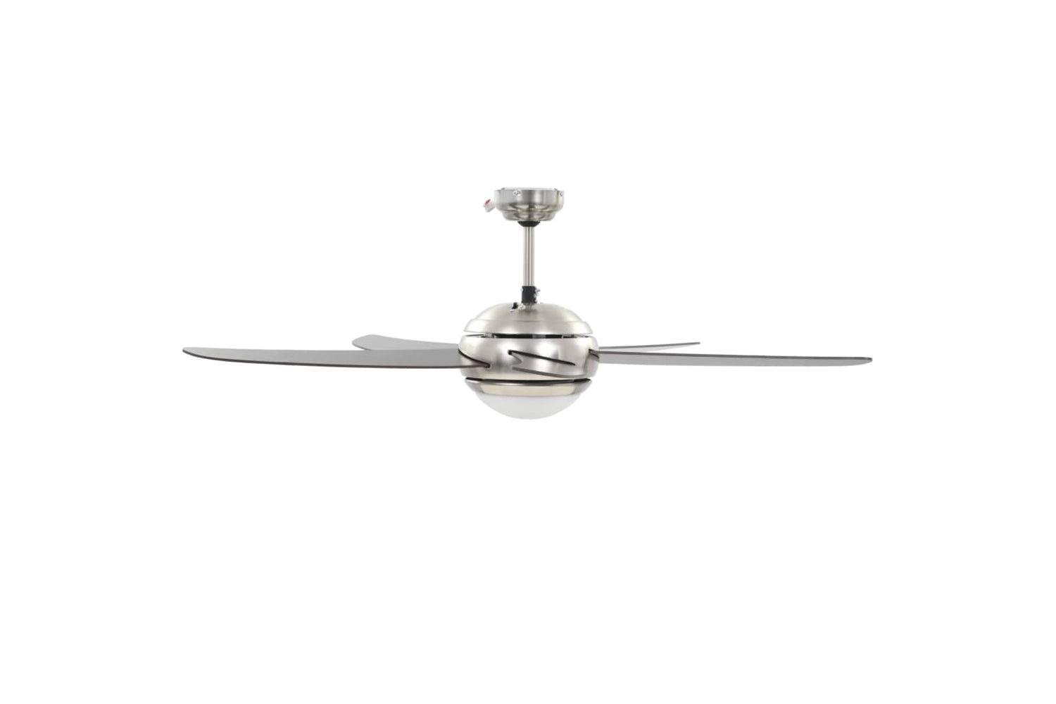 vidaXL 50539 Ornate Ceiling Fan With Light 128cm Brown-4