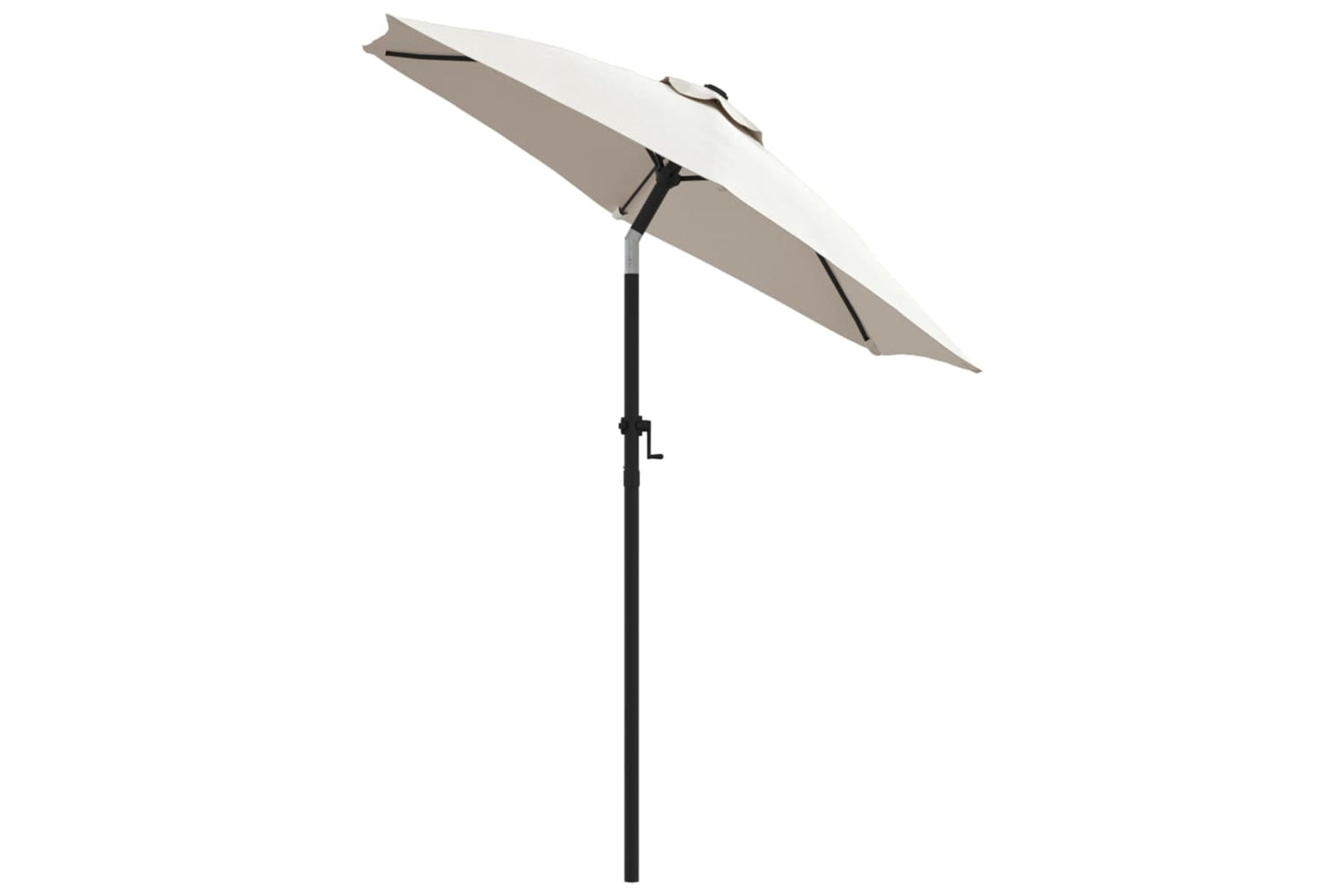 vidaXL 47204 Parasol Sand White 200x211cm Aluminium-2