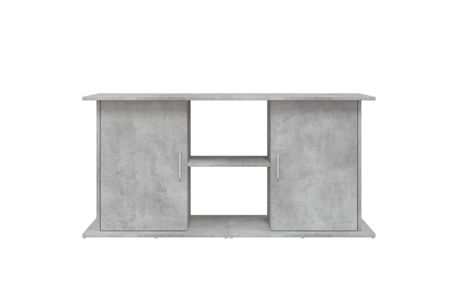 vidaXL 833619 Aquarium Stand Concrete Grey 121x41x58cm Engineered Wood-4