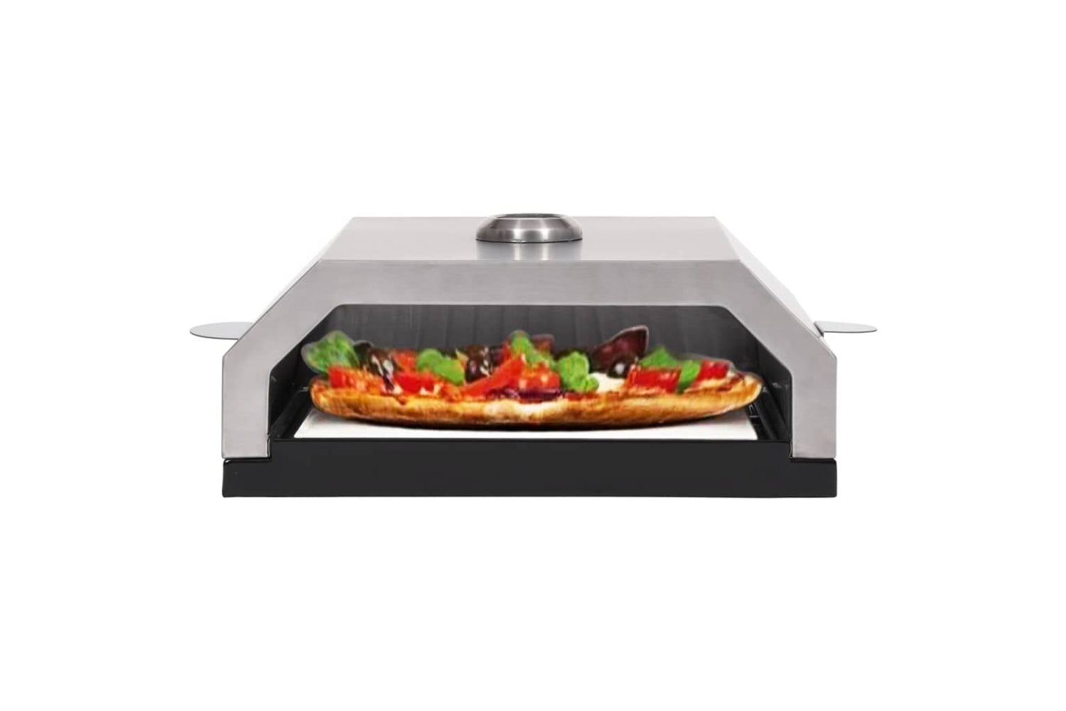 Vidaxl 47395 Pizza Oven With Ceramic Stone For Gas Charcoal Bbq-3
