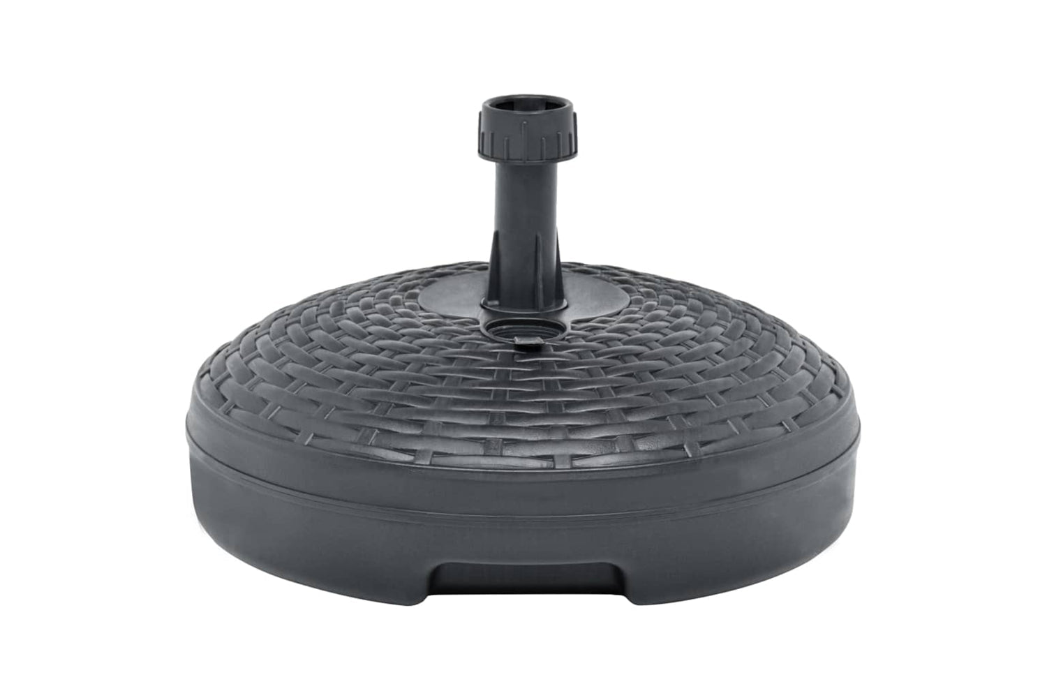 Vidaxl 48771 Umbrella Base Sand/water Filled 20 L Anthracite Plastic Rattan-2