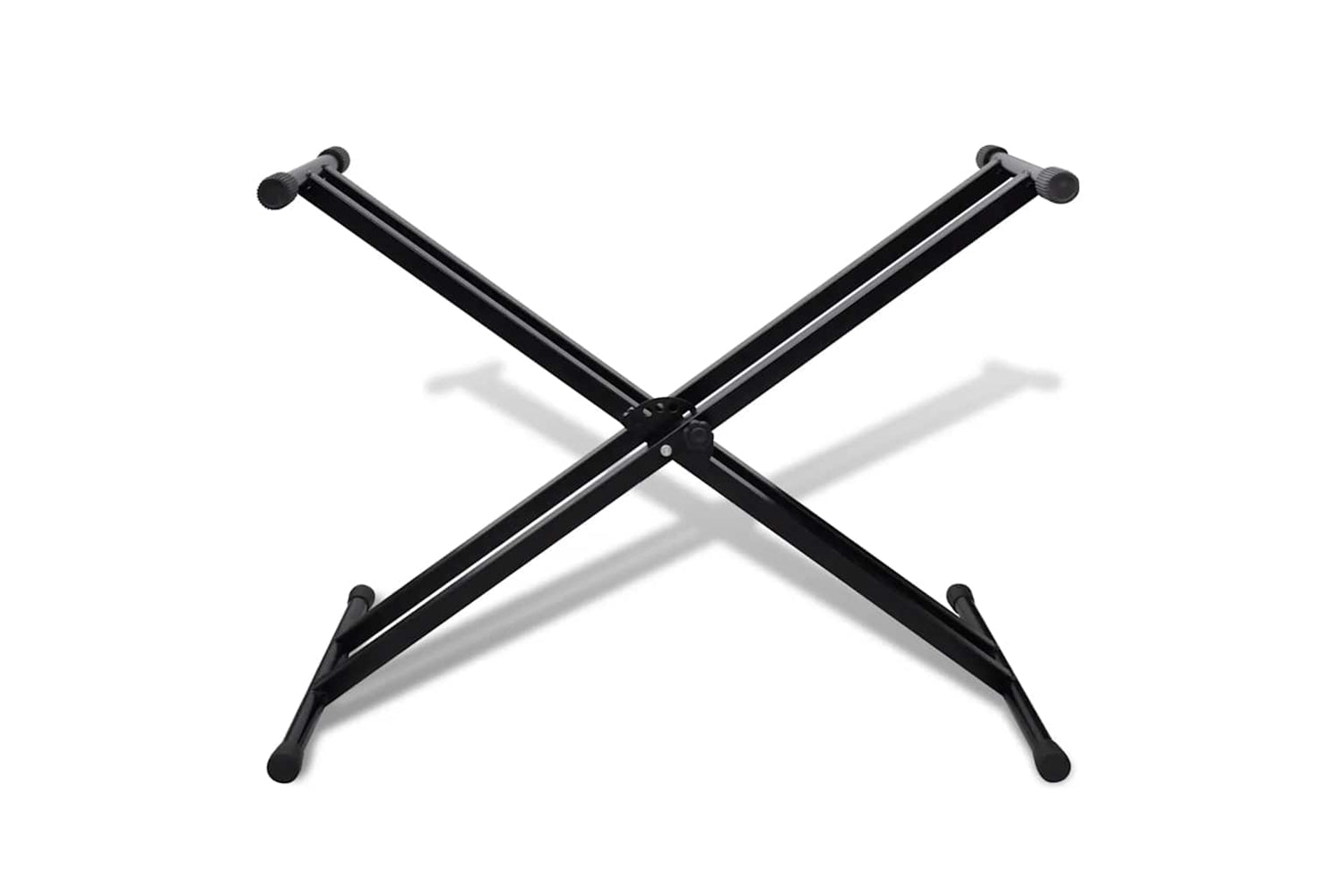 vidaXL 70030 Adjustable Double Braced Keyboard Stand X-frame-2