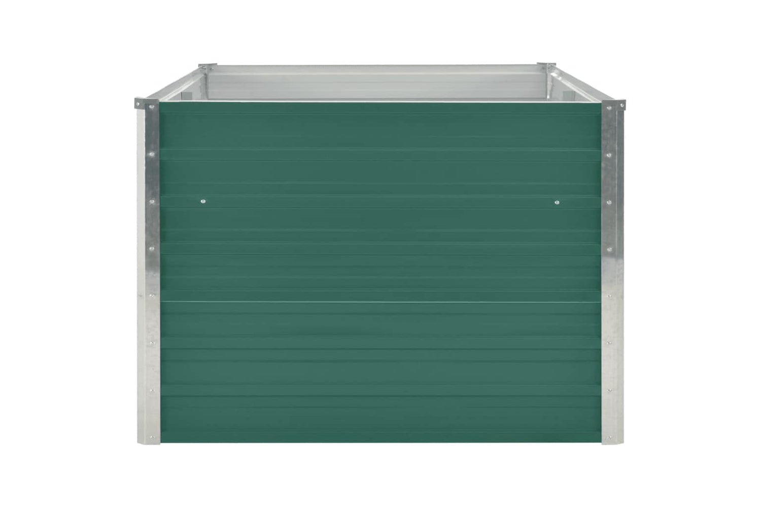 vidaXL 47014 Raised Garden Bed 160x80x45cm Galvanised Steel Green-3