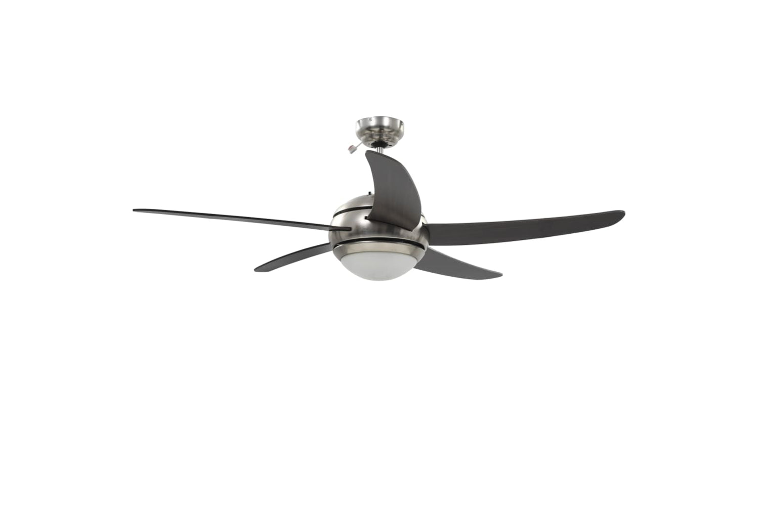 vidaXL 50539 Ornate Ceiling Fan With Light 128cm Brown-3