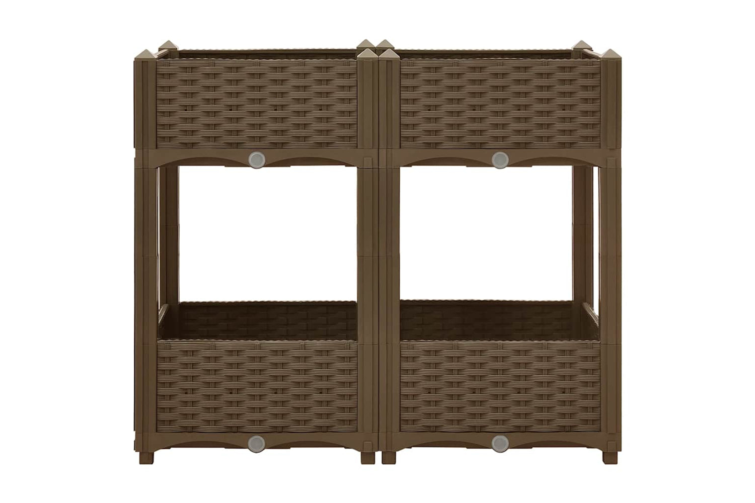 vidaXL 316520 Raised Bed 80x40x71cm Polypropylene-2