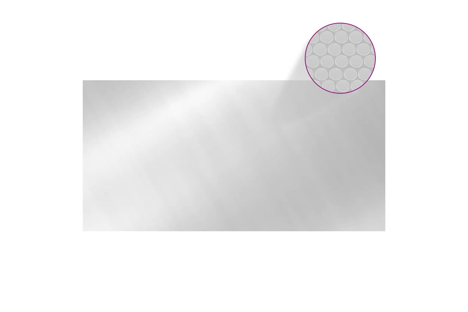 vidaXL 93095 Pool Cover Silver 549x274cm Pe-3
