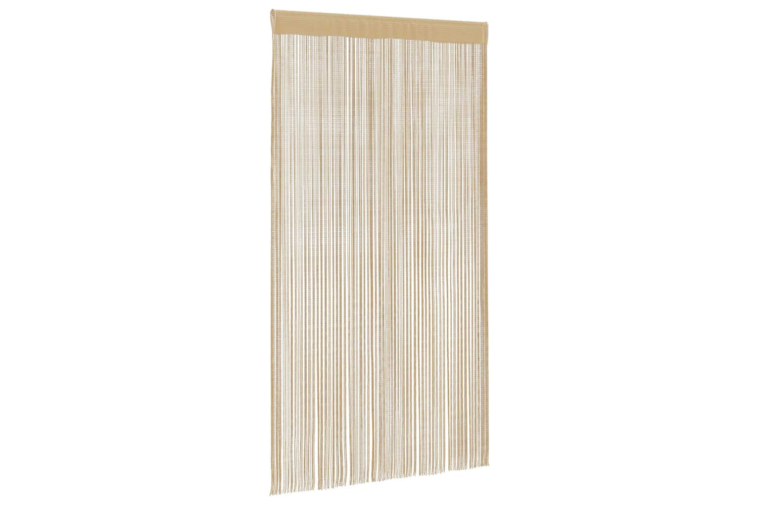 vidaXL 132405 String Curtains 2 Pcs 140x250cm Beige-3