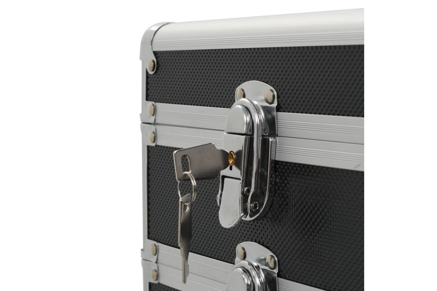 Vidaxl 91812 Make-up Trolley Aluminium Black-5