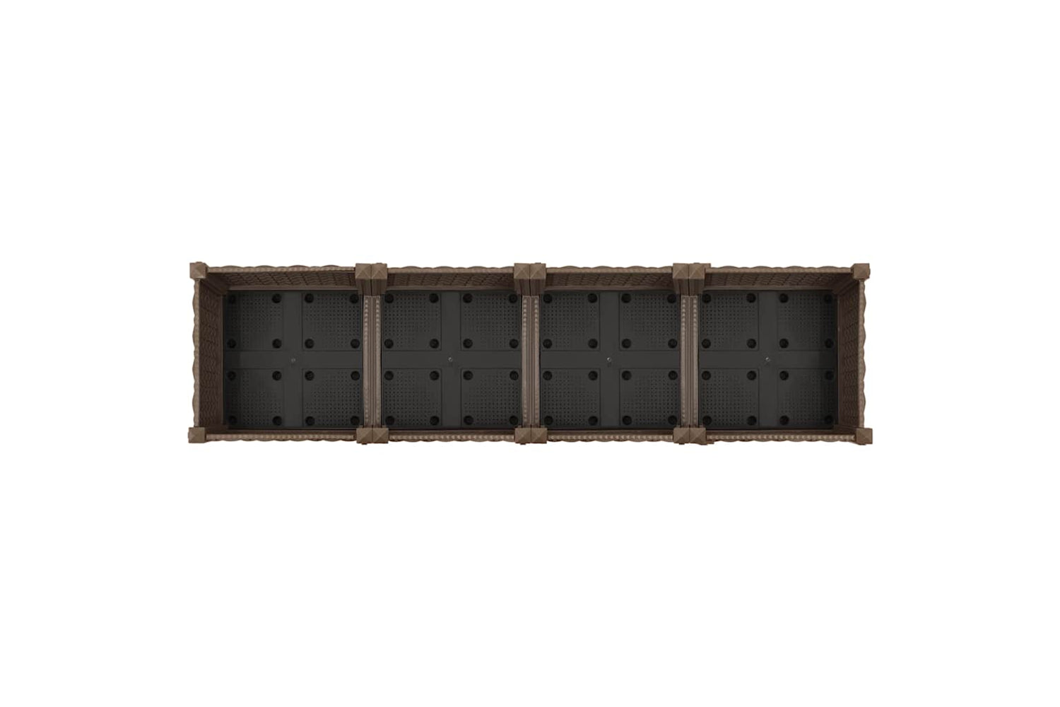 vidaXL 316522 Raised Bed 160x40x71cm Polypropylene-4