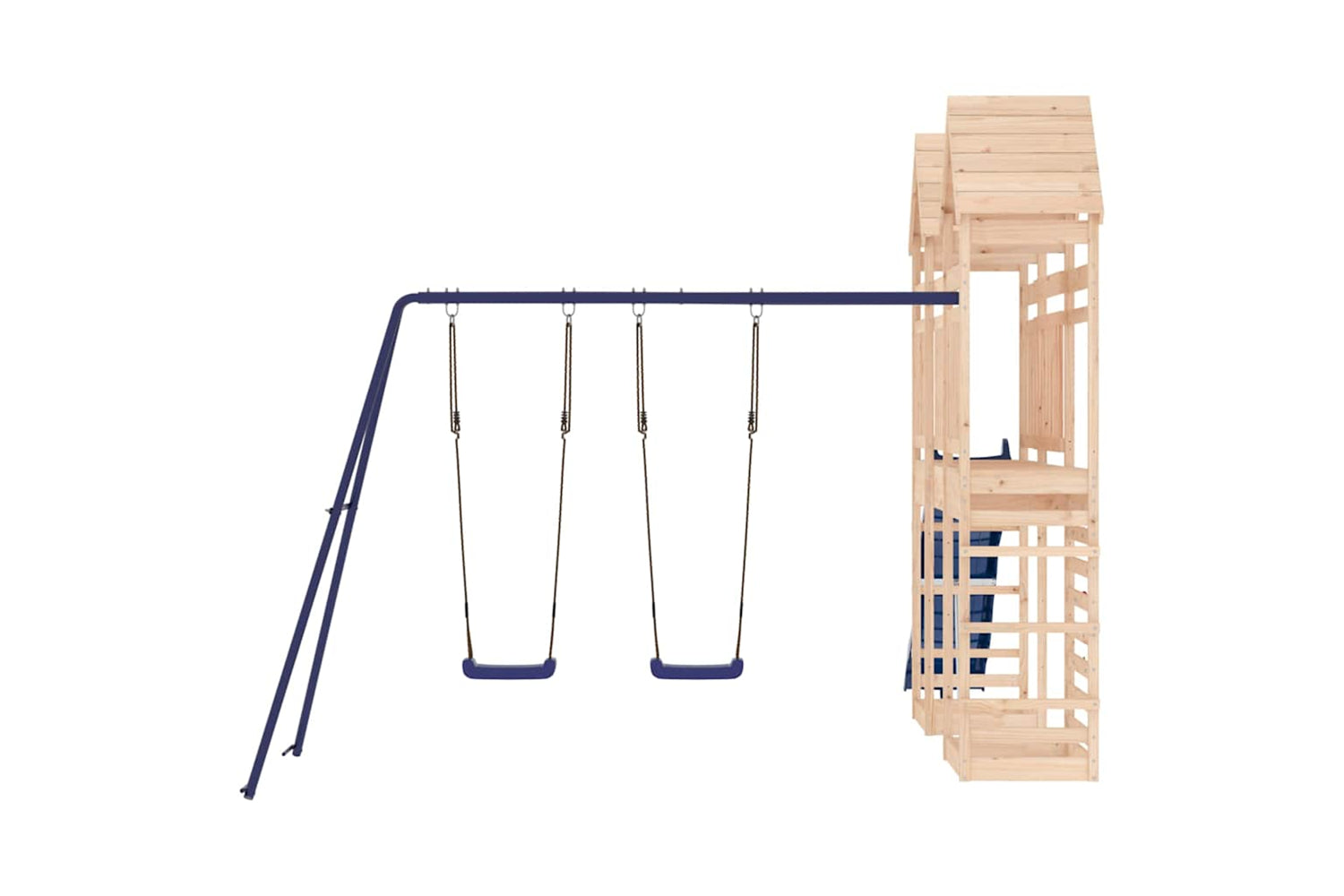 Vidaxl - 3156934 Outdoor Playset Solid Wood Pine-3