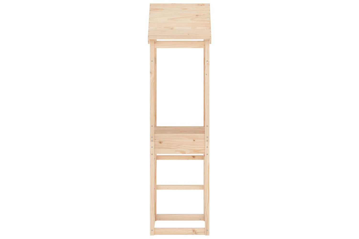Vidaxl Play Tower 52.5x46.5x206.5 Cm Solid Wood Pine-4