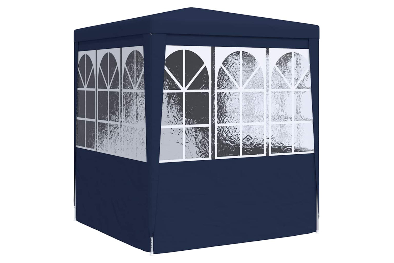 Vidaxl 48517 Professional Party Tent With Side Walls 2x2 M Blue 90 G/mâ²-5