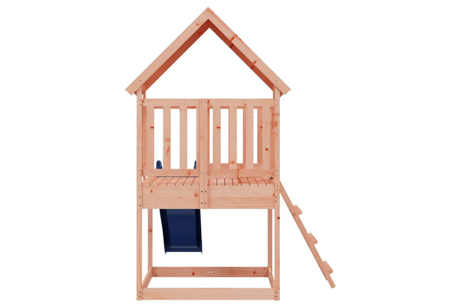 Vidaxl 3155934 Playhouse With Slide Ladder Solid Wood Douglas-6