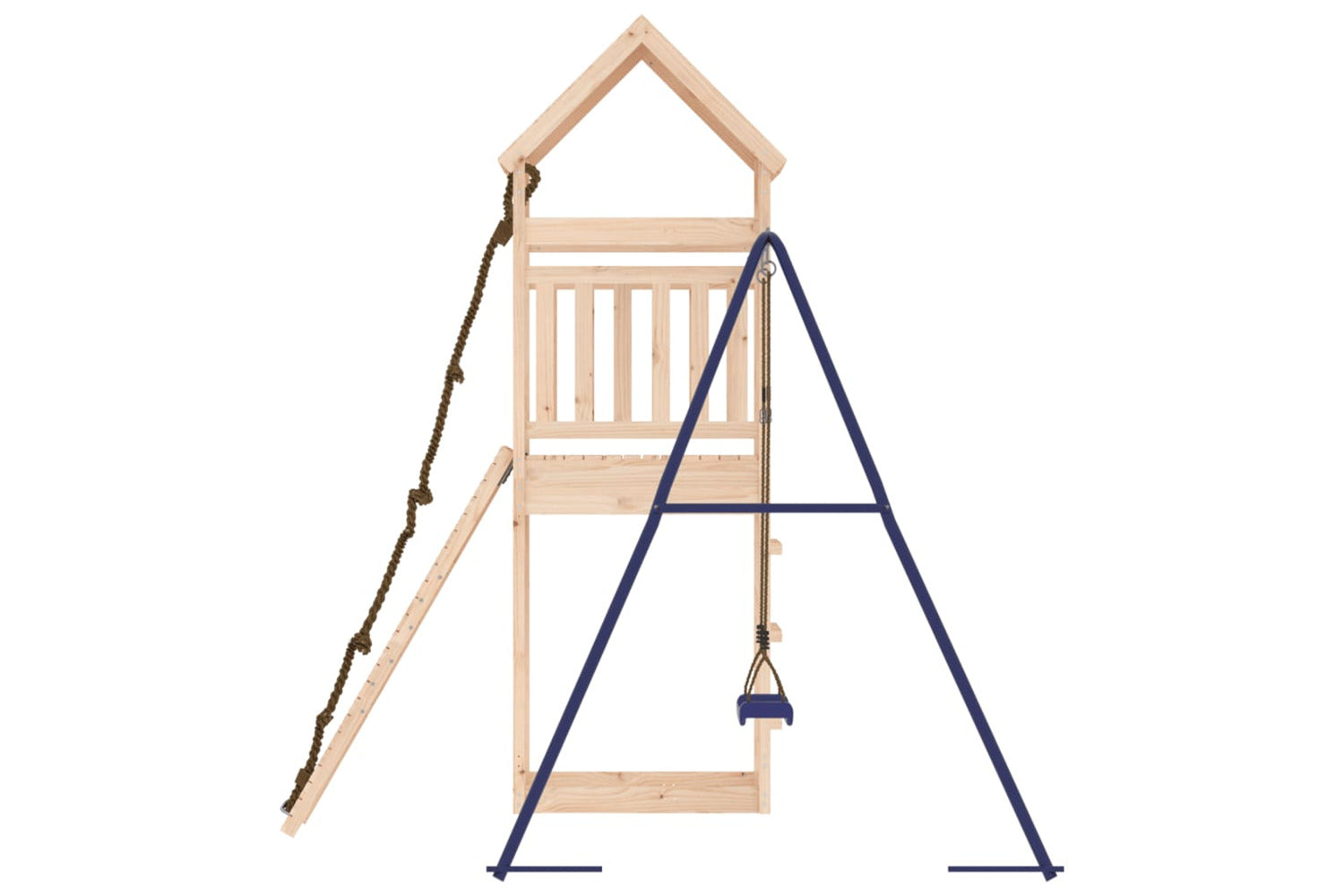 Vidaxl 3156901 Outdoor Playset Solid Wood Pine-6