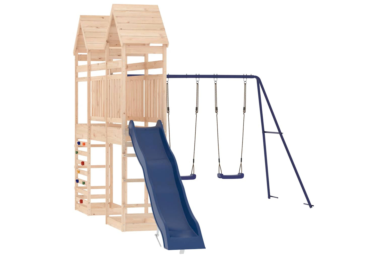 Vidaxl - 3156934 Outdoor Playset Solid Wood Pine-2