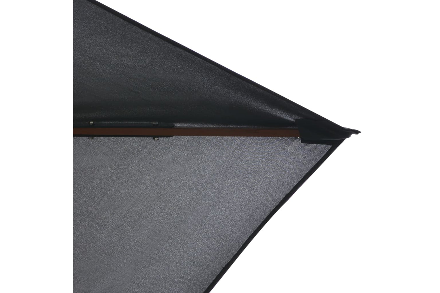 vidaXL 44513 Outdoor Parasol With Wooden Pole 200x300cm Anthracite-5