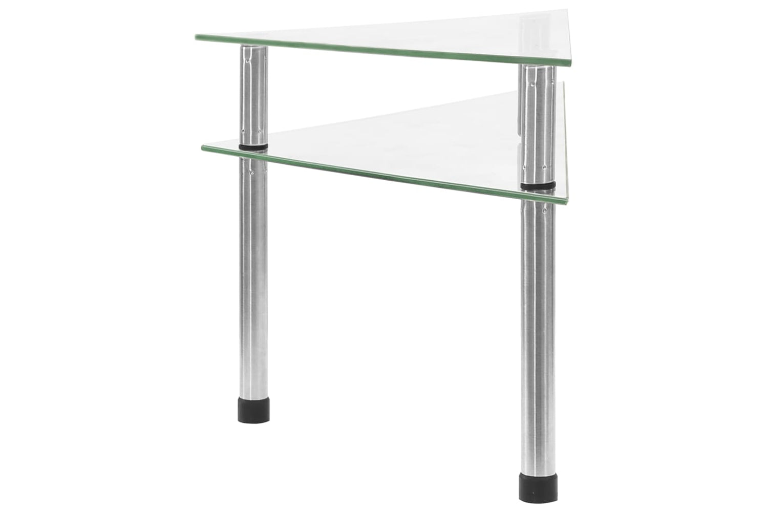 vidaXL 249525 Kitchen Shelf Transparent 49.5x35x19cm Tempered Glass-3