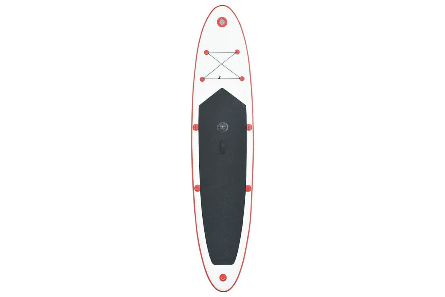 Vidaxl Inflatable Stand Up Paddleboard With Sail Set Red And White-5